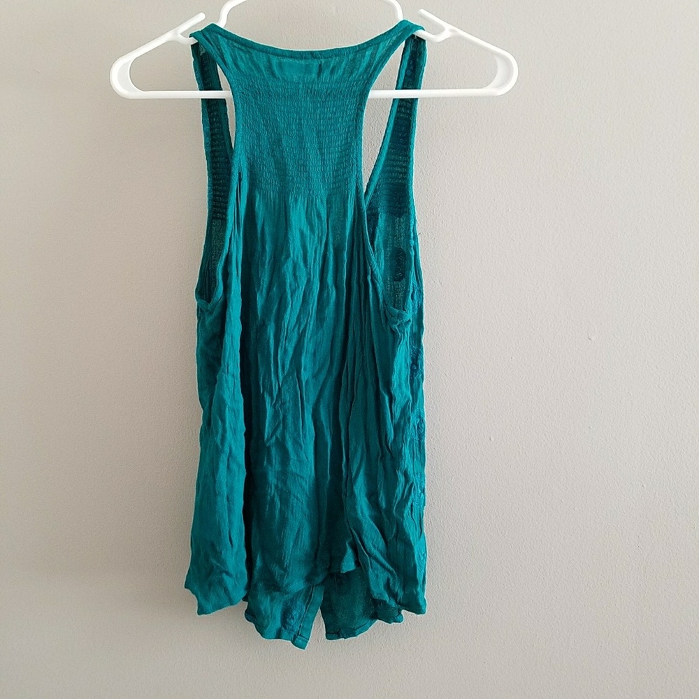 Teal Tank Top - Picture 4 of 5